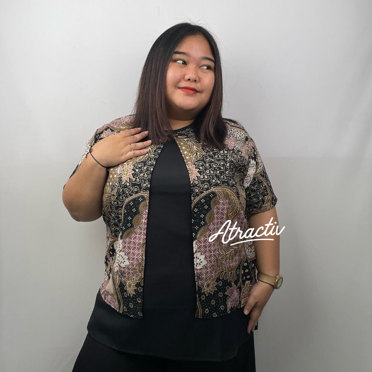 Batik Lengan Pendek Atractiv - Atractiv Big Size Label