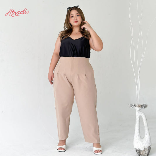 Celana Avy Cream ATRACTIV - Atractiv Big Size Label