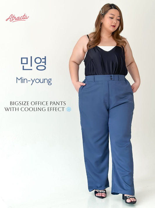 Celana Minyoung Biru ATRACTIV - Atractiv Big Size Label