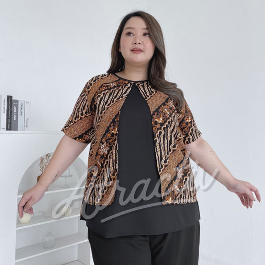 Batik Lengan Pendek Atractiv - Atractiv Big Size Label