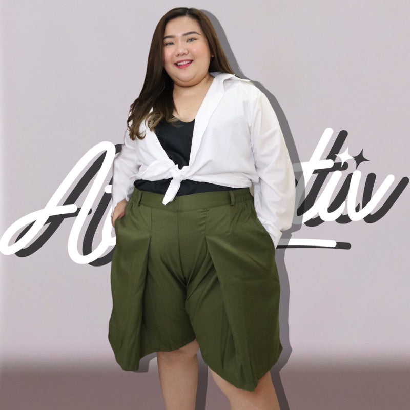 Celana Pendek Flare Atractiv - Atractiv Big Size Label