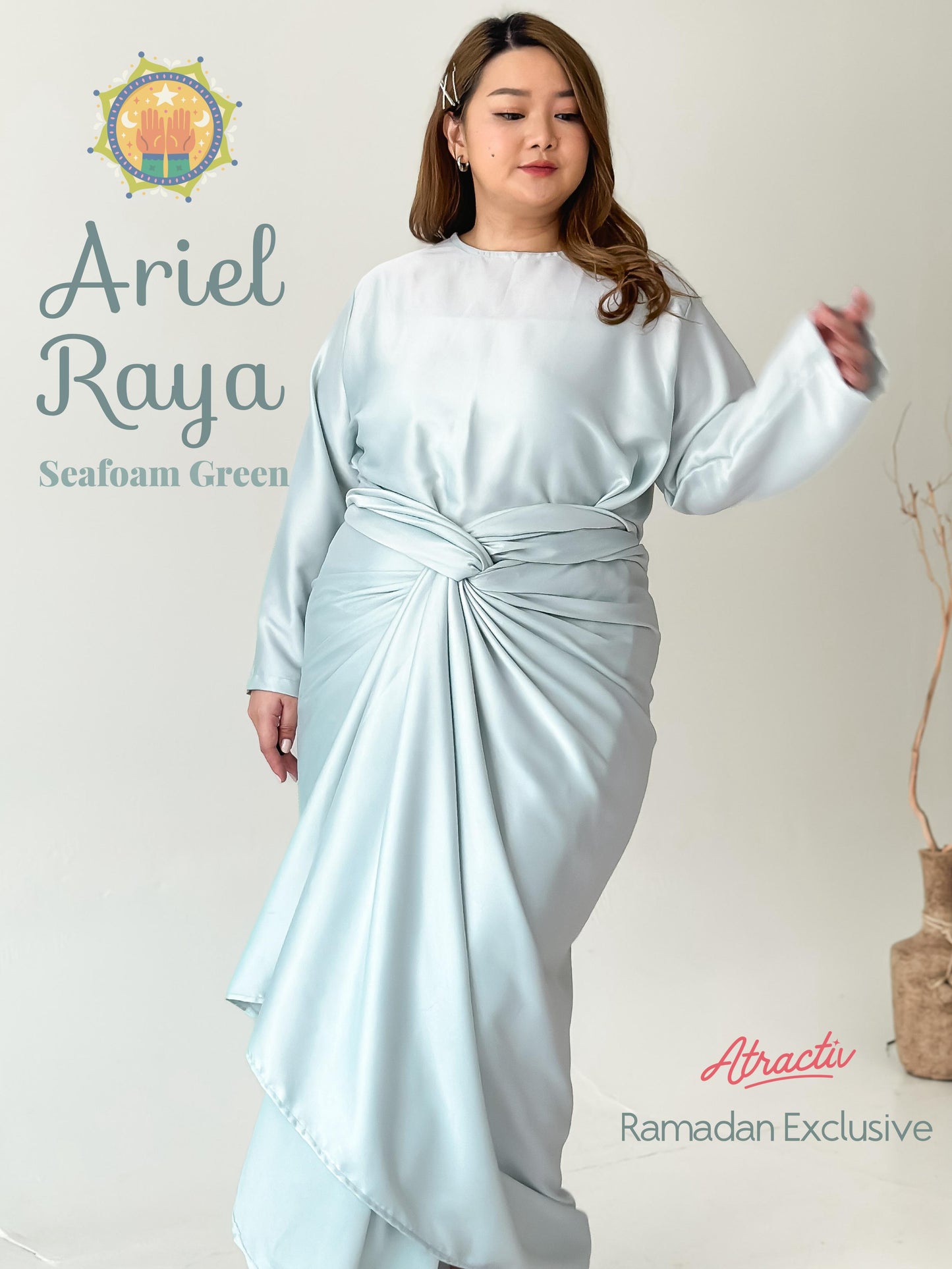 Gamis Raya Ariel  Atractiv