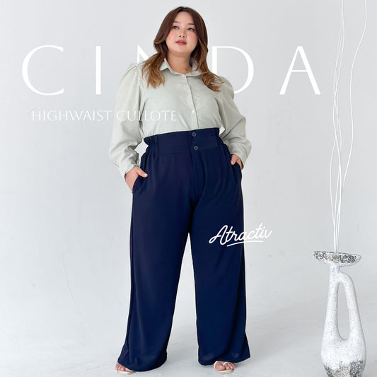 Celana Highwaist Jumbo Cinda Atractiv