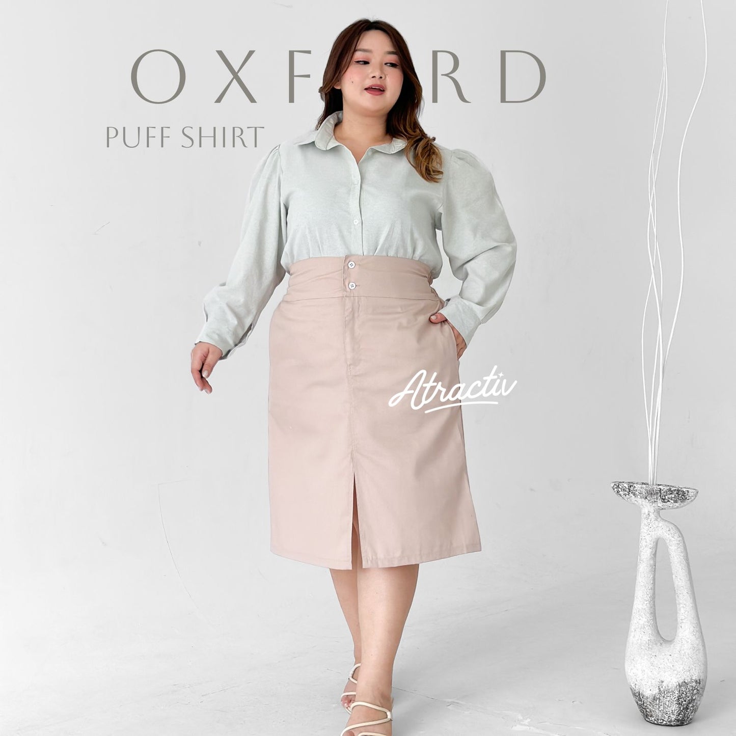 Kemeja Oxford Atractiv