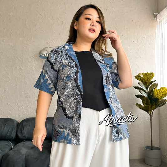 Batik Tanza Biru ATRACTIV