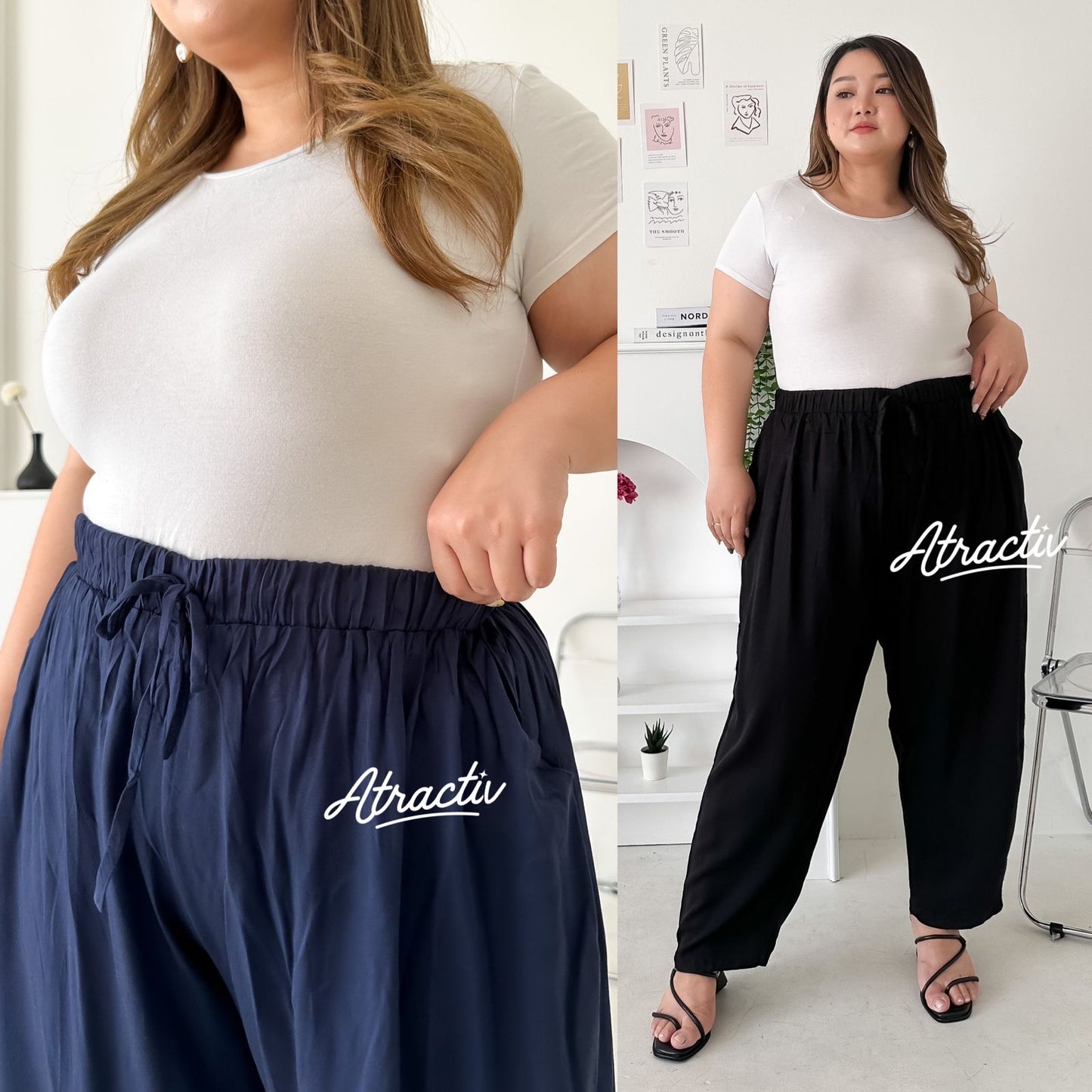 Celana Comfy Navy ATRACTIV