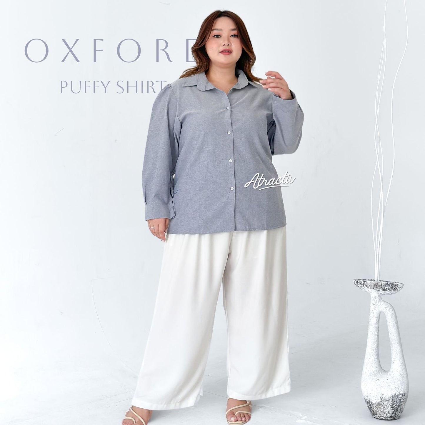 Kemeja Oxford Atractiv