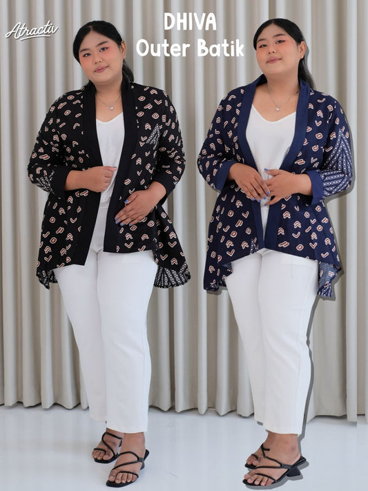 Batik Outer Dhiva Lengan Panjang ATRACTIV