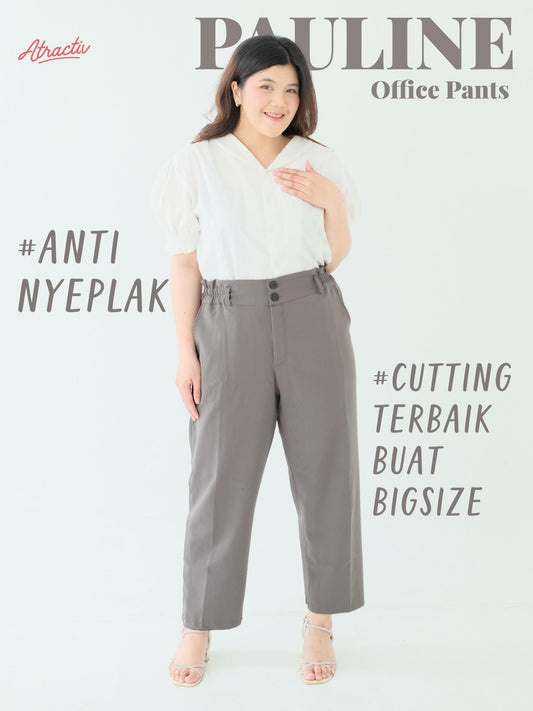 Celana Pauline Grey Atractiv