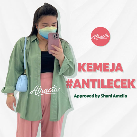 Kemeja Anti Lecek Atractiv ( Warna Baru )