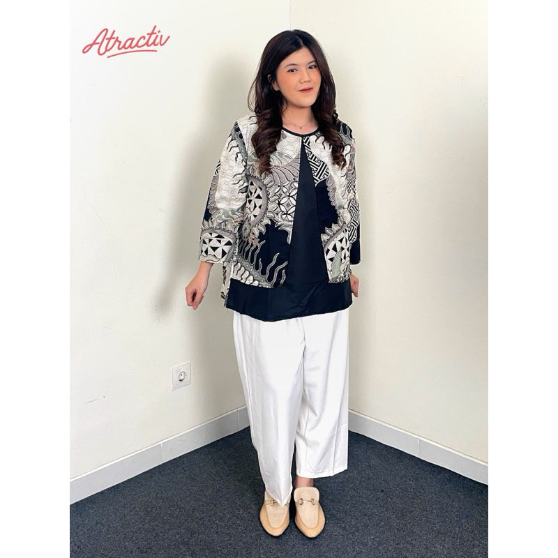 Batik Layer Lengan Panjang ATRACTIV