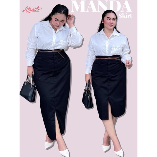 ATRACTIV Manda Slit Skirt