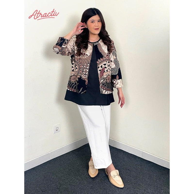 Batik Layer Lengan Panjang ATRACTIV