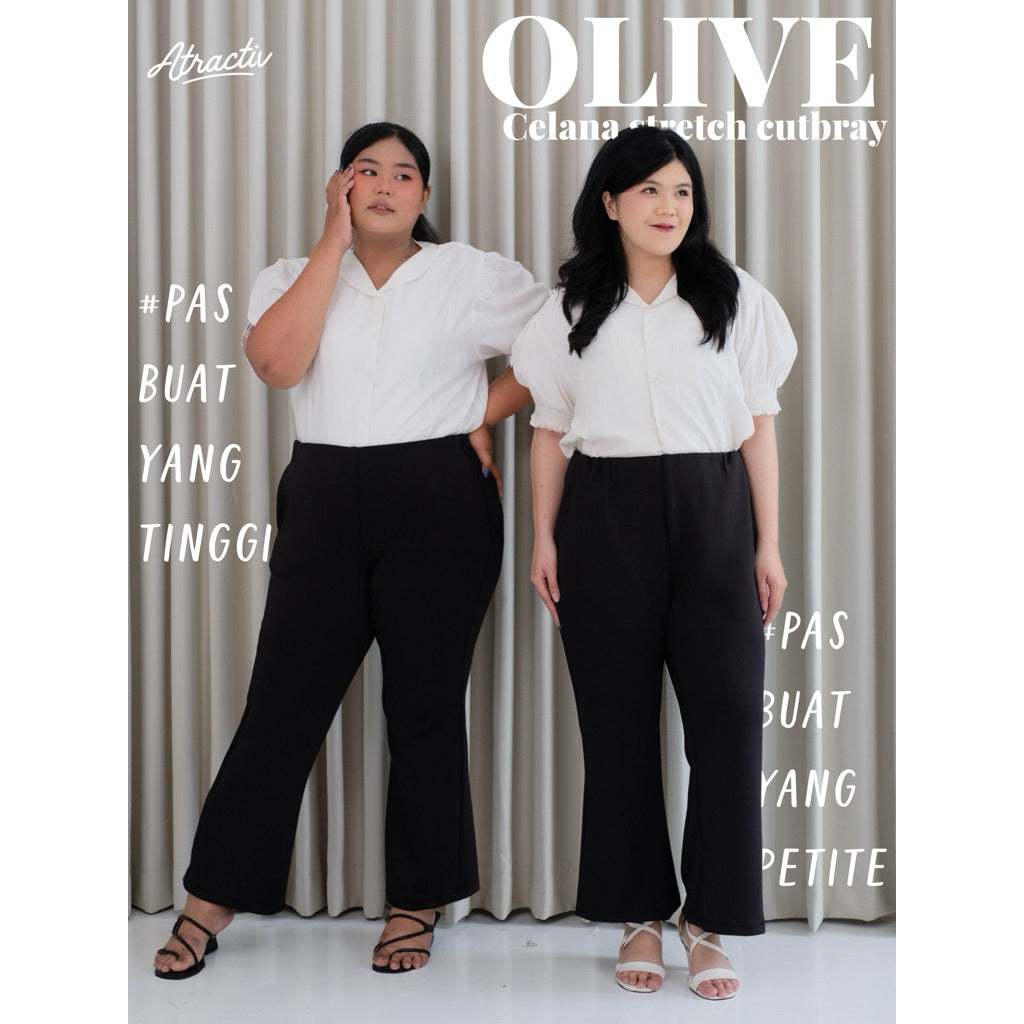 Celana Olive ATRACTIV