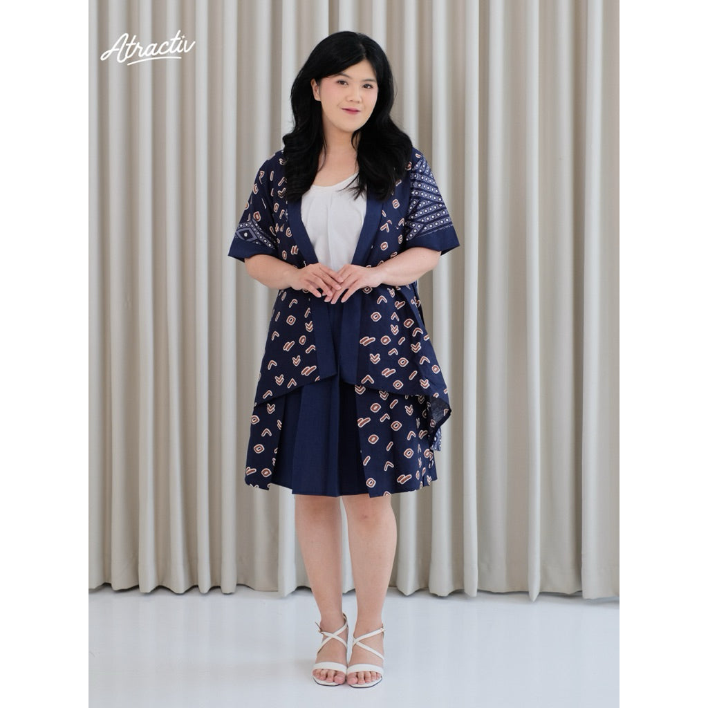 Batik Outer Shashi Lengan Pendek ATRACTIV