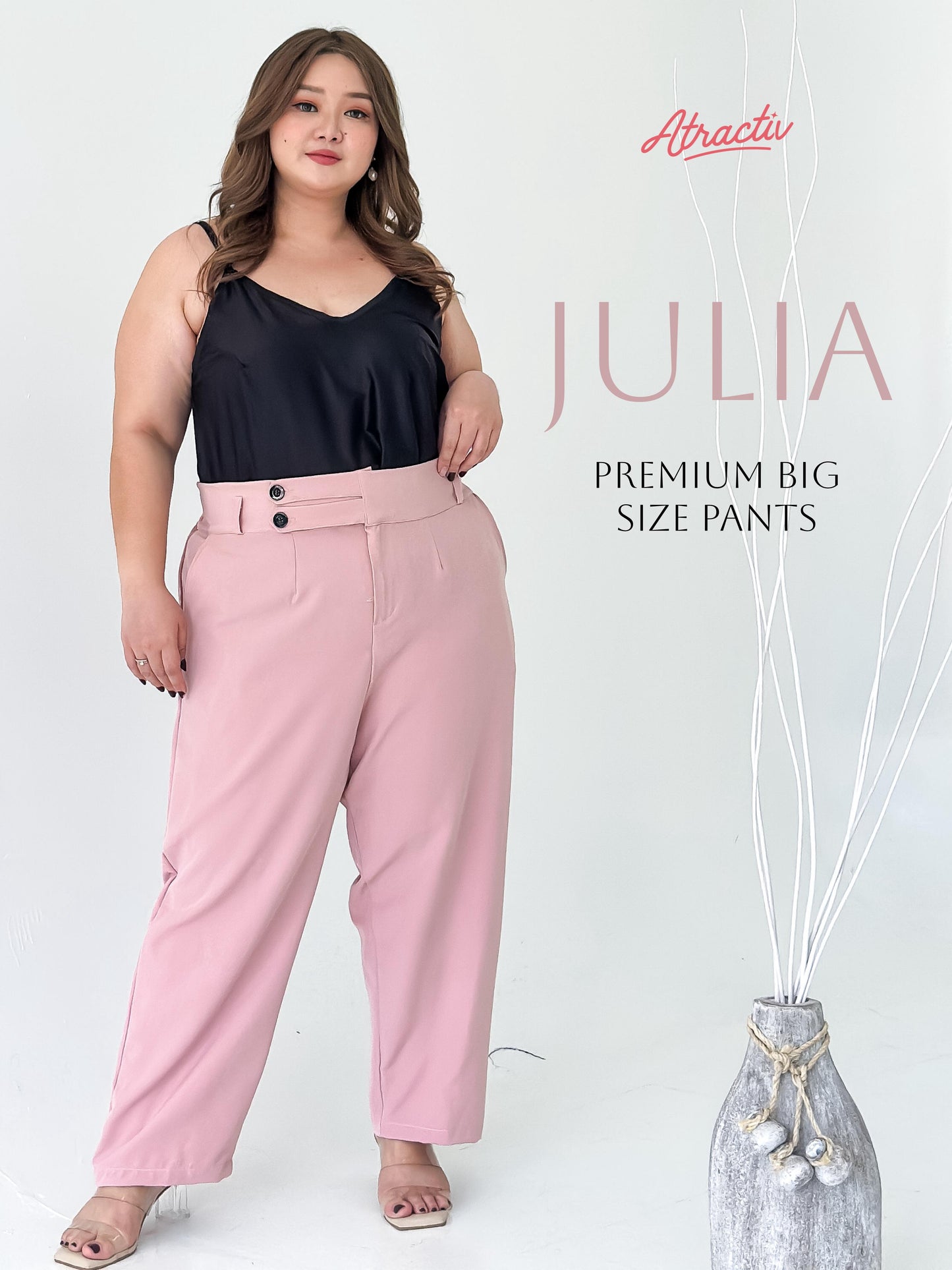 Celana Julia Pink ATRACTIV