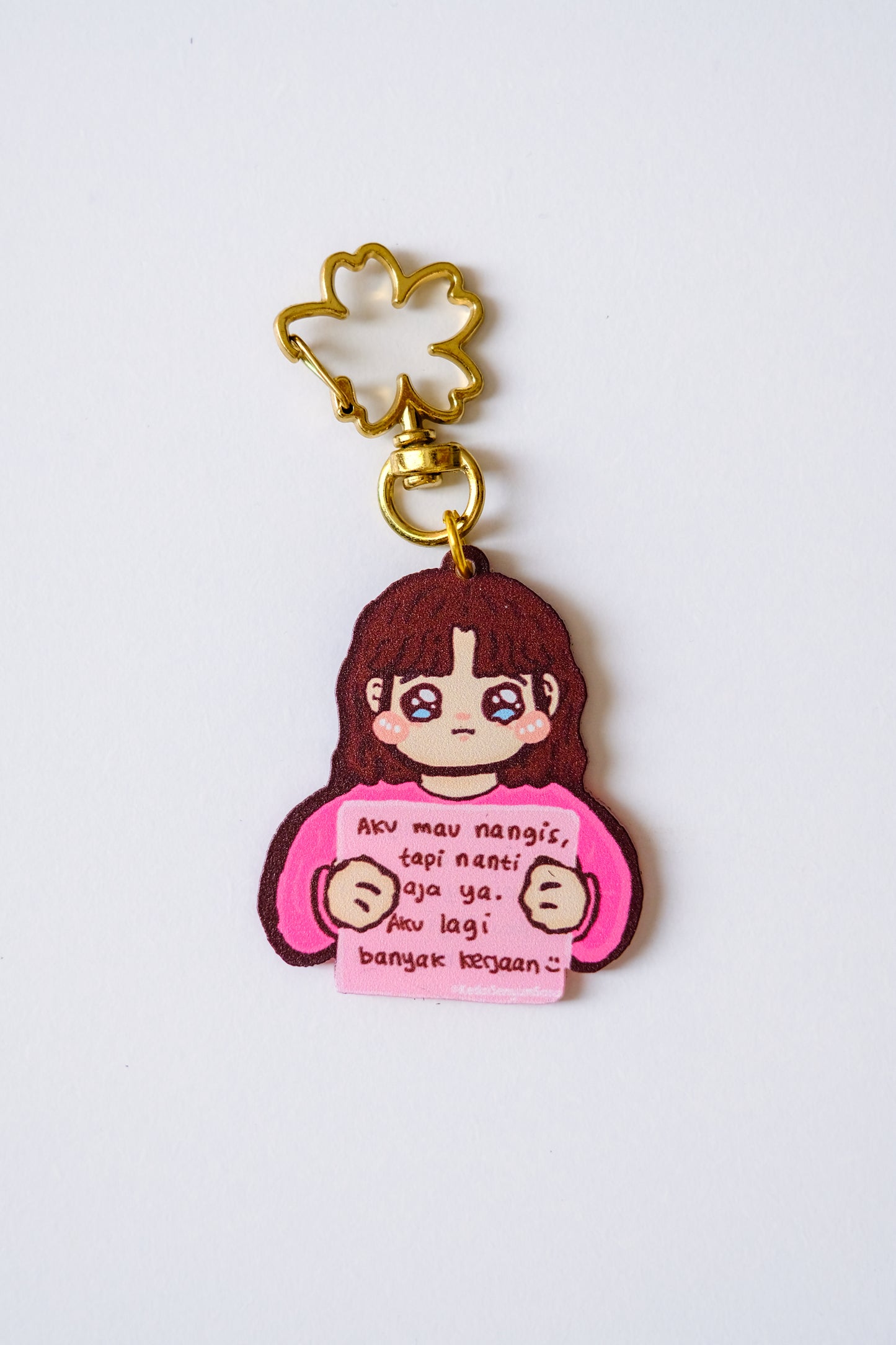 ATRACTIV x KedaiSenyumSasa Emotional Support Keychain