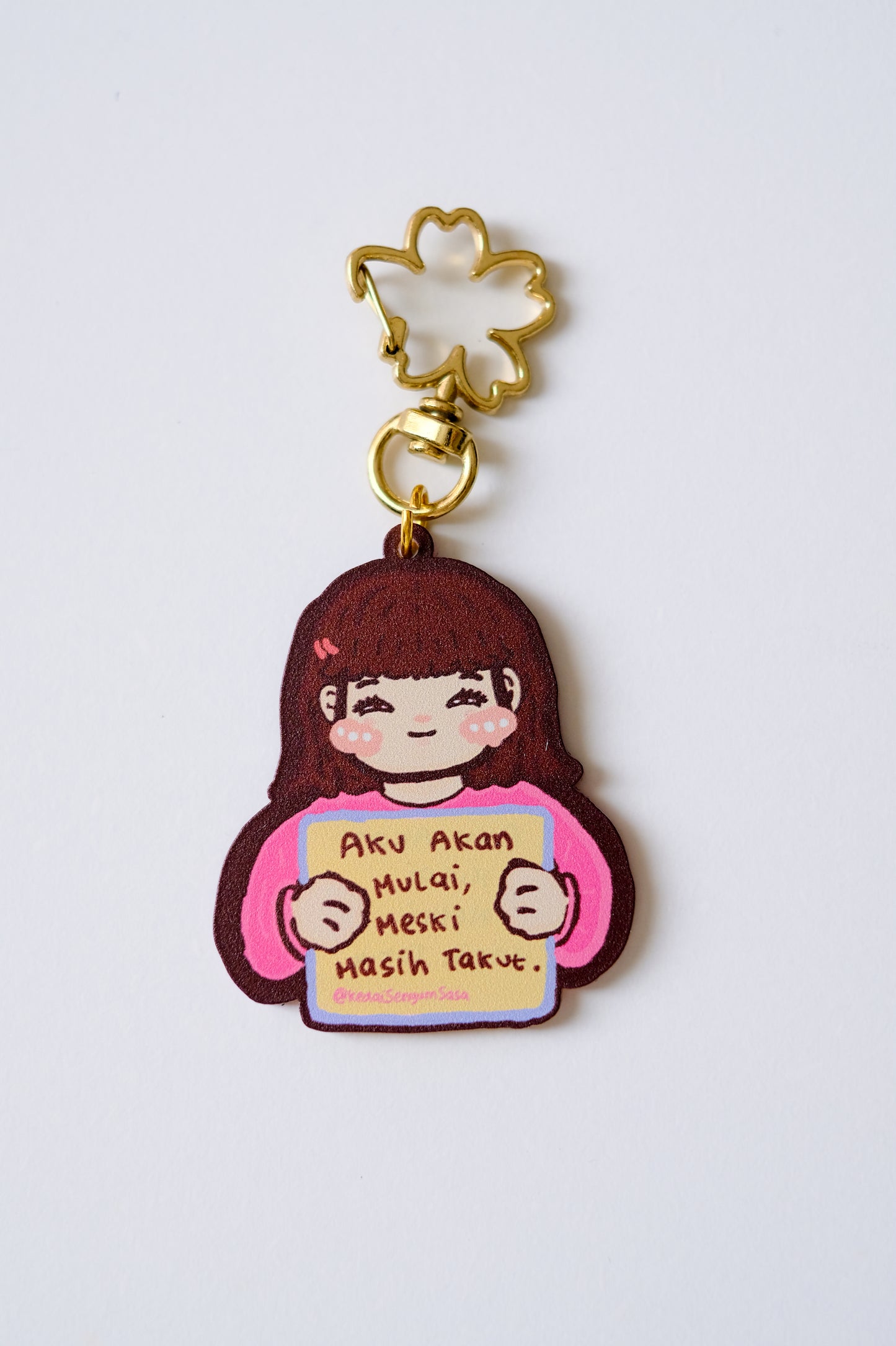 ATRACTIV x KedaiSenyumSasa Emotional Support Keychain