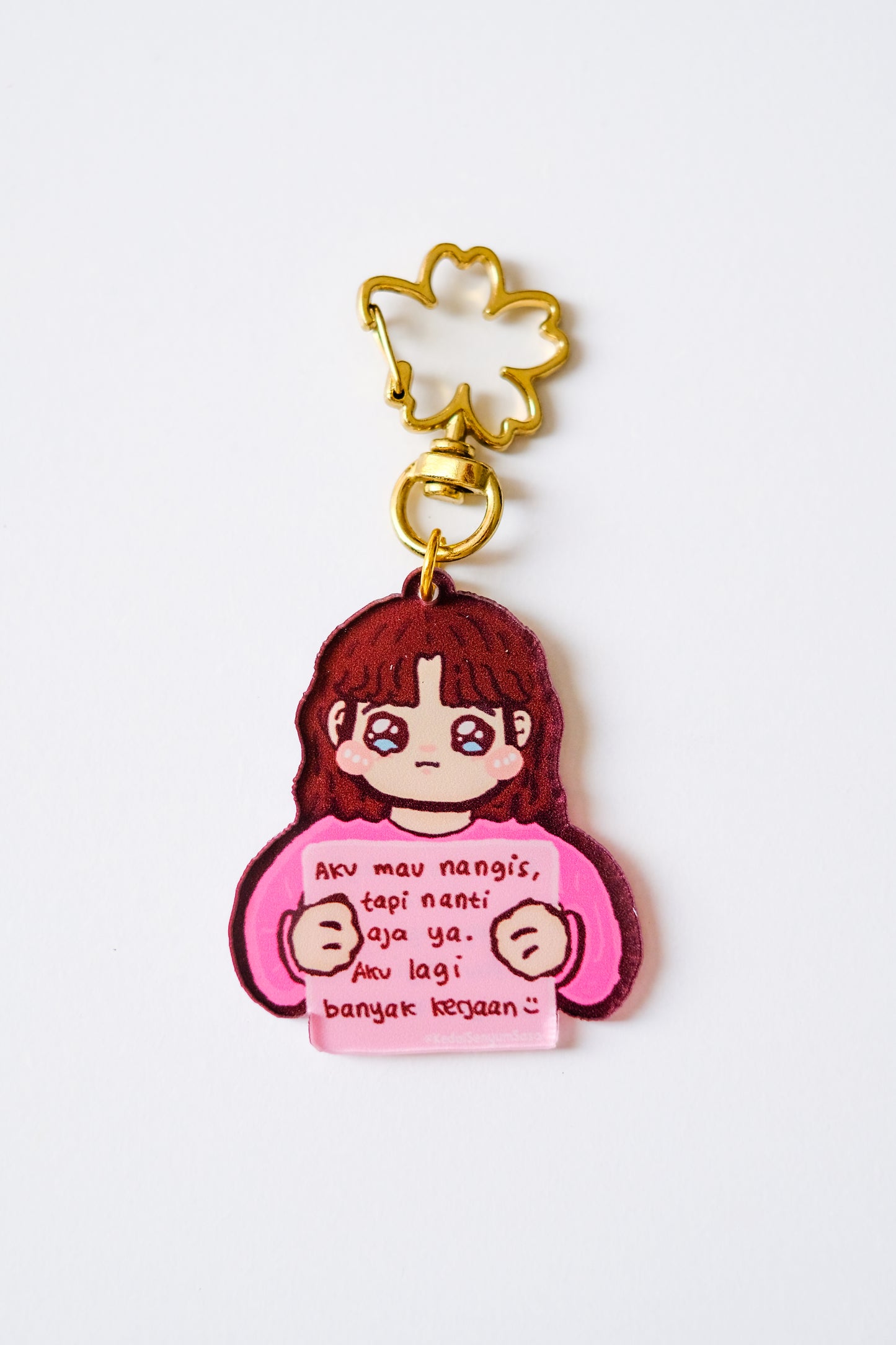 ATRACTIV x KedaiSenyumSasa Emotional Support Keychain