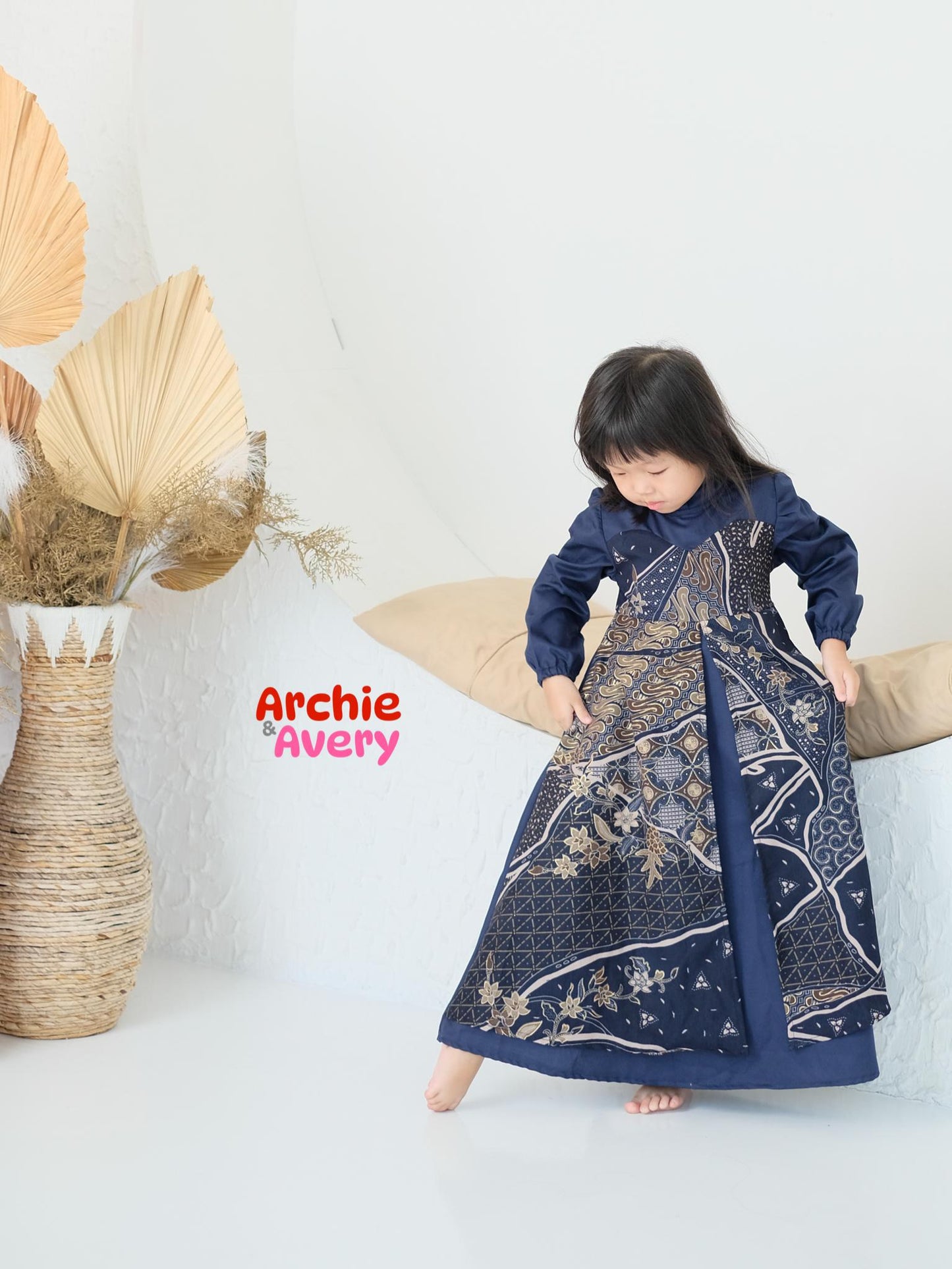 Gamis Batik Anak Naraya ATRACTIV