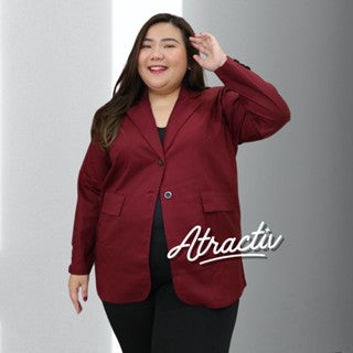 Blazer Formal Maroon ATRACTIV